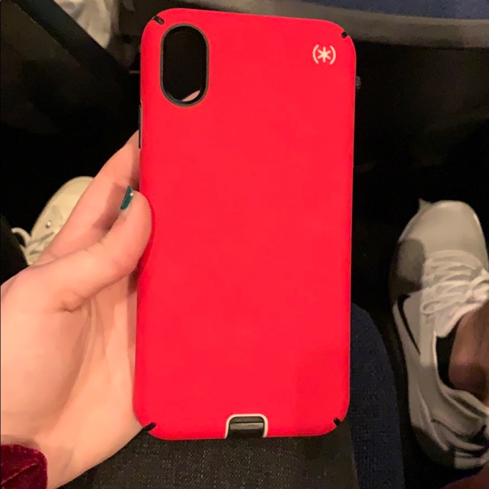 Red iPhone XS Max phone case